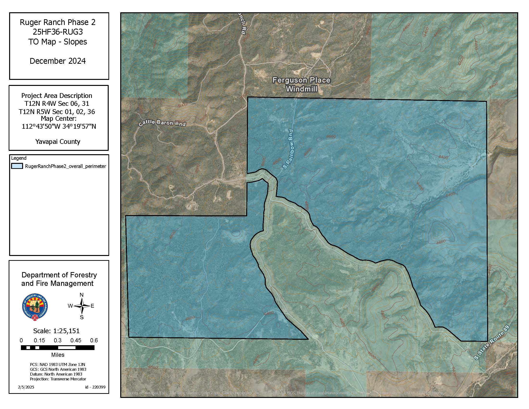 Ruger Ranch Phase 2 Map