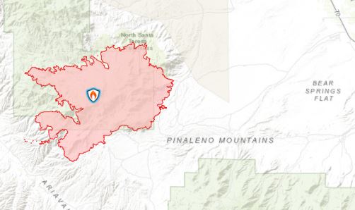 6-19-21 Pinnacle Fire Map.JPG | Arizona Emergency information Network