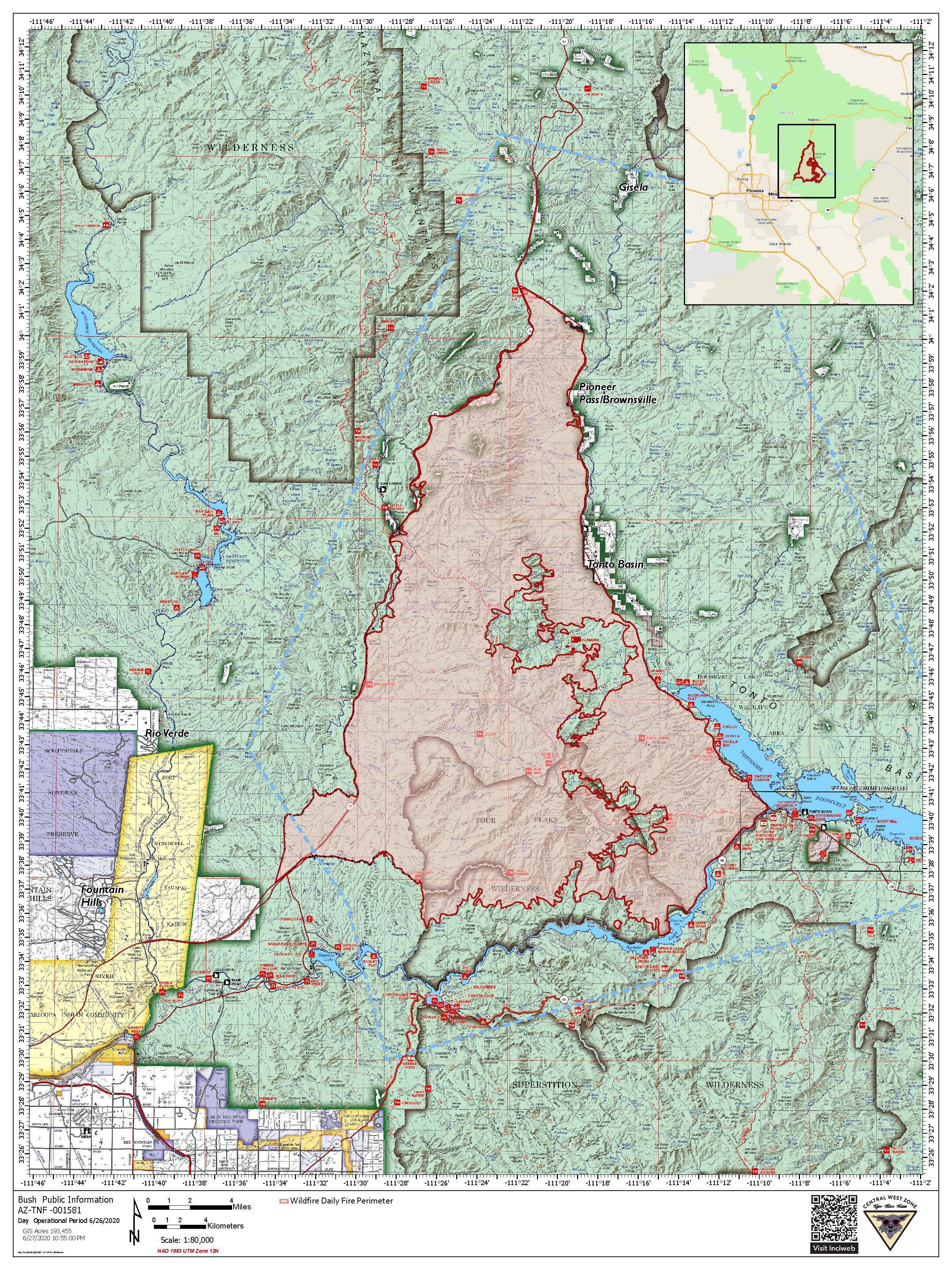Central Fire Map 6-28-20