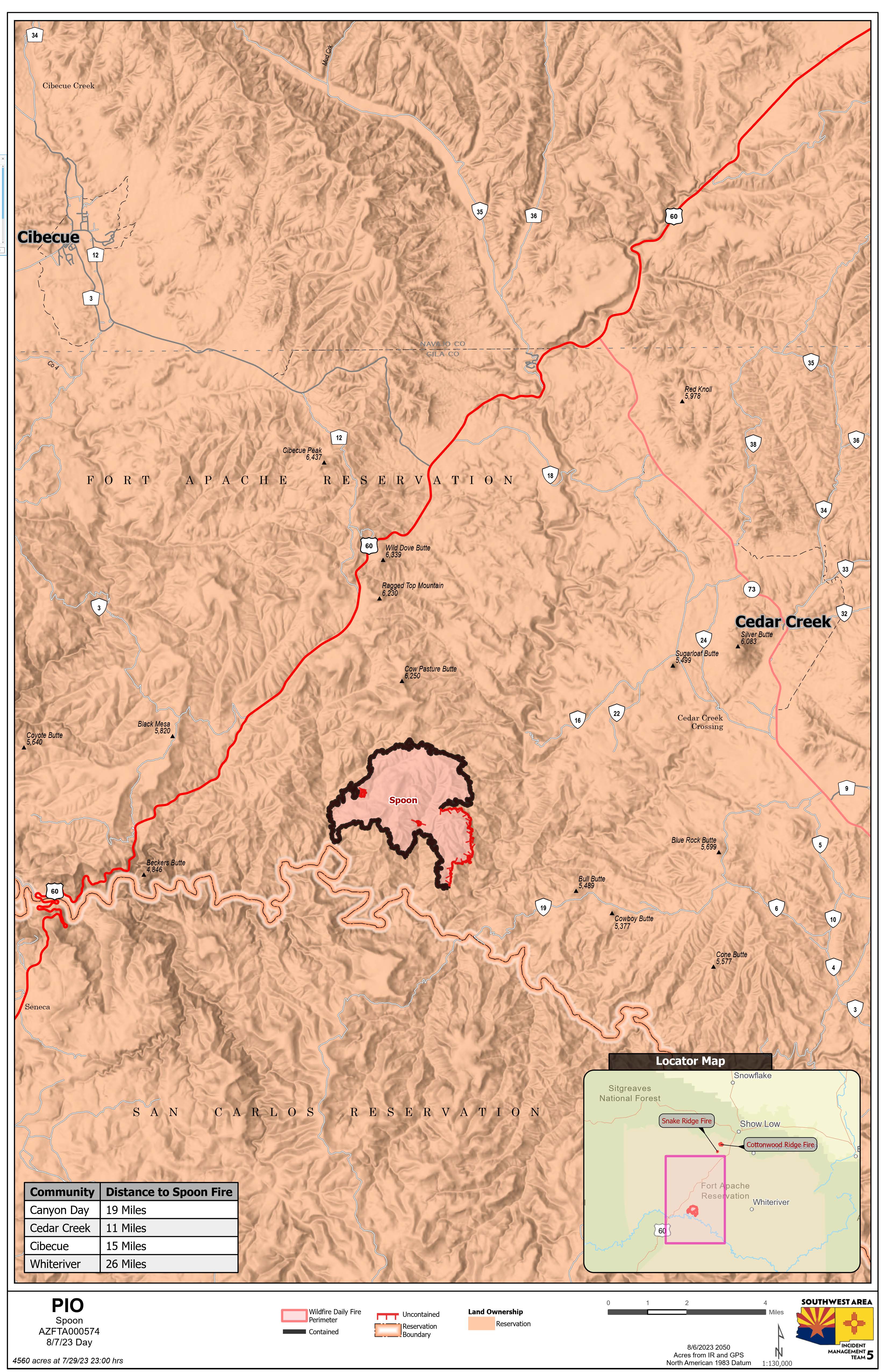 Spoon Fire Map Aug 7