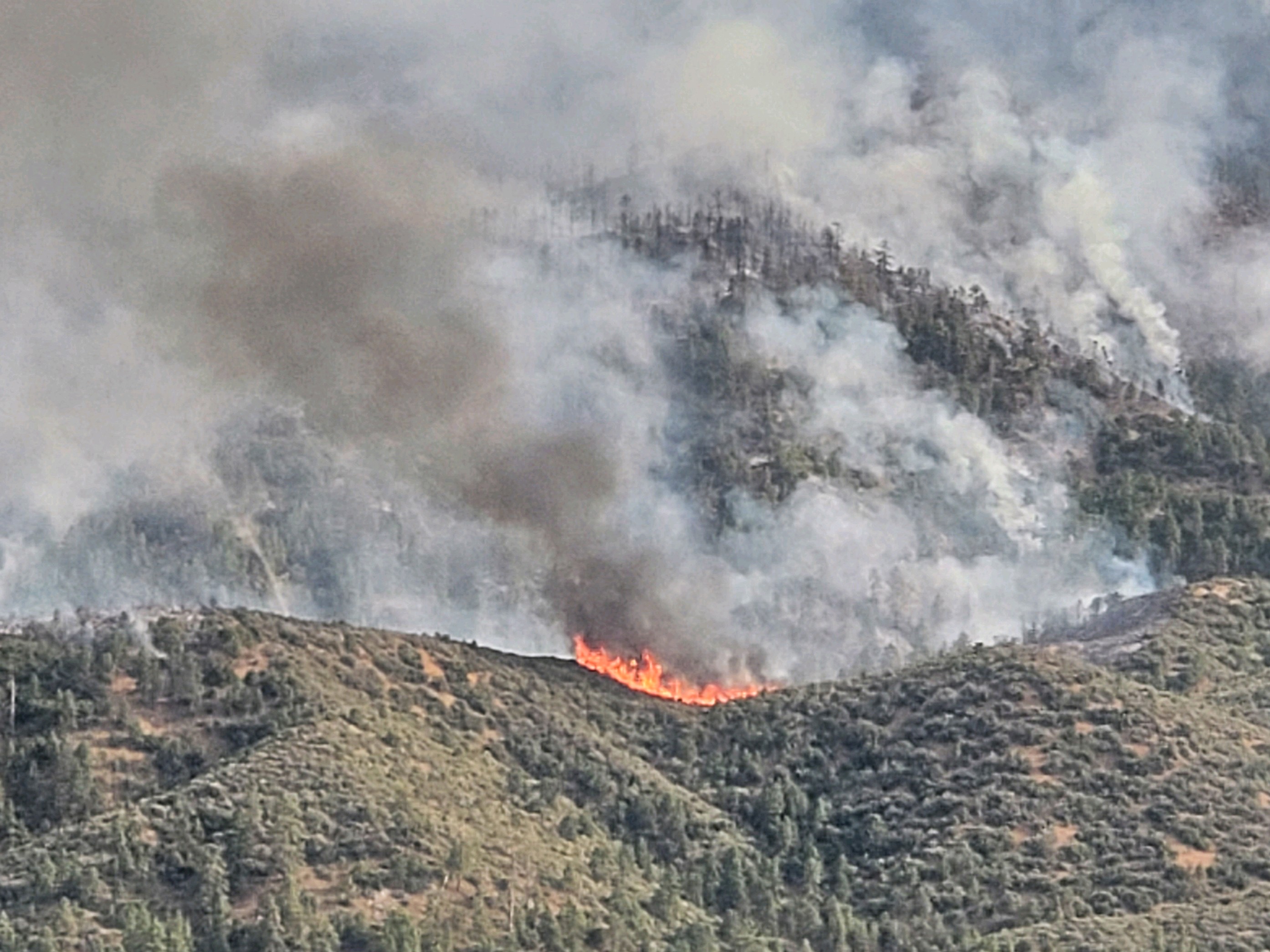 Smoke from Ridge Fire 8-20-20