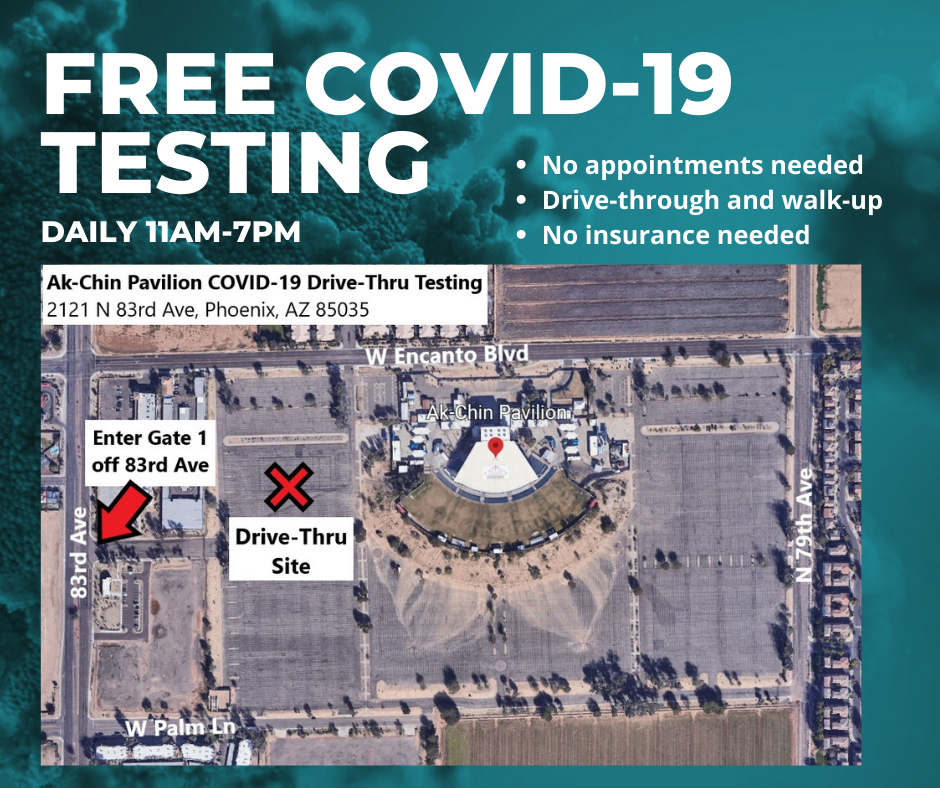 Maricopa County Opens More Free COVID-19 Testing Sites Across the Valley