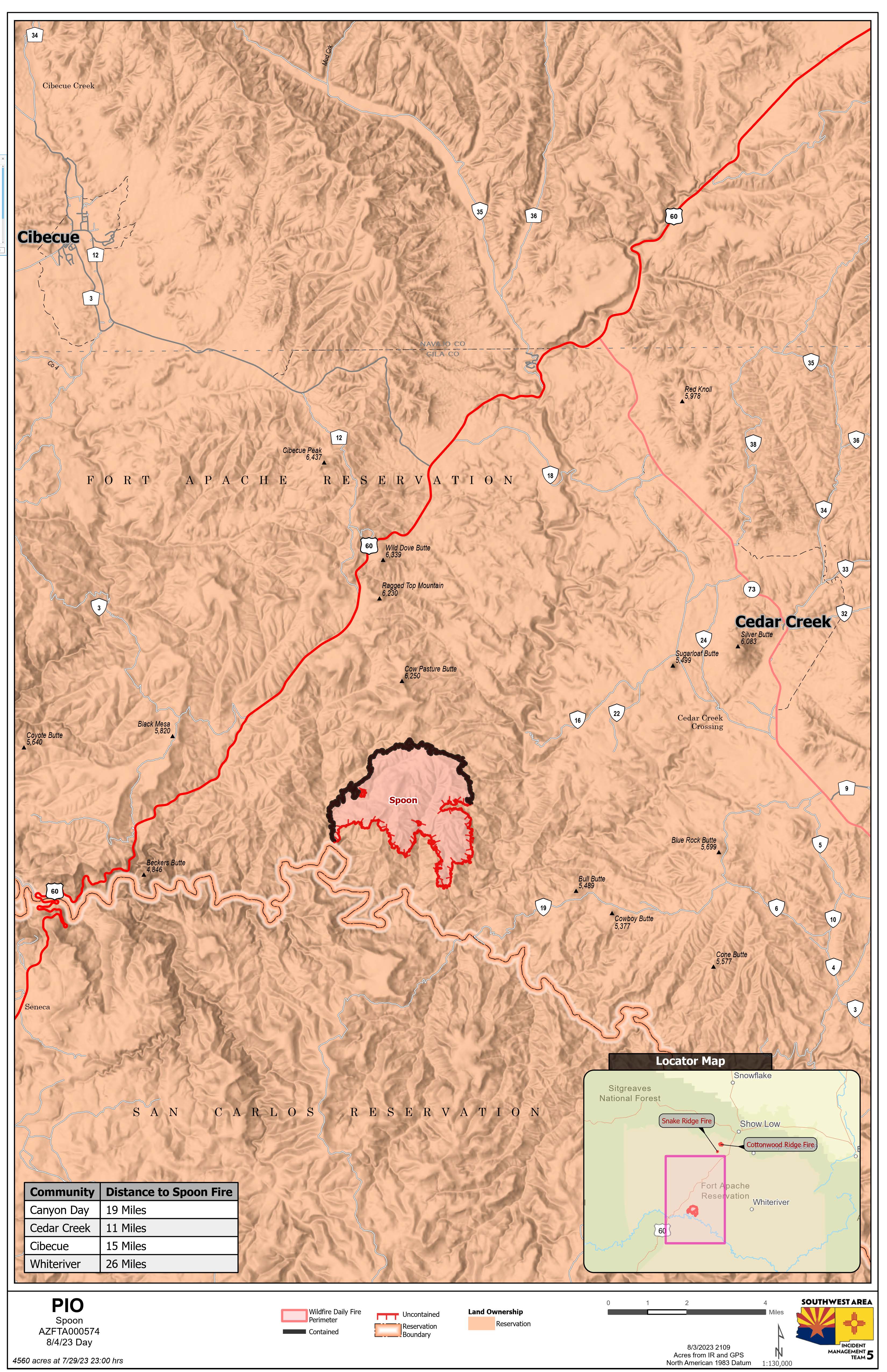 Spoon Fire Map Aug 4