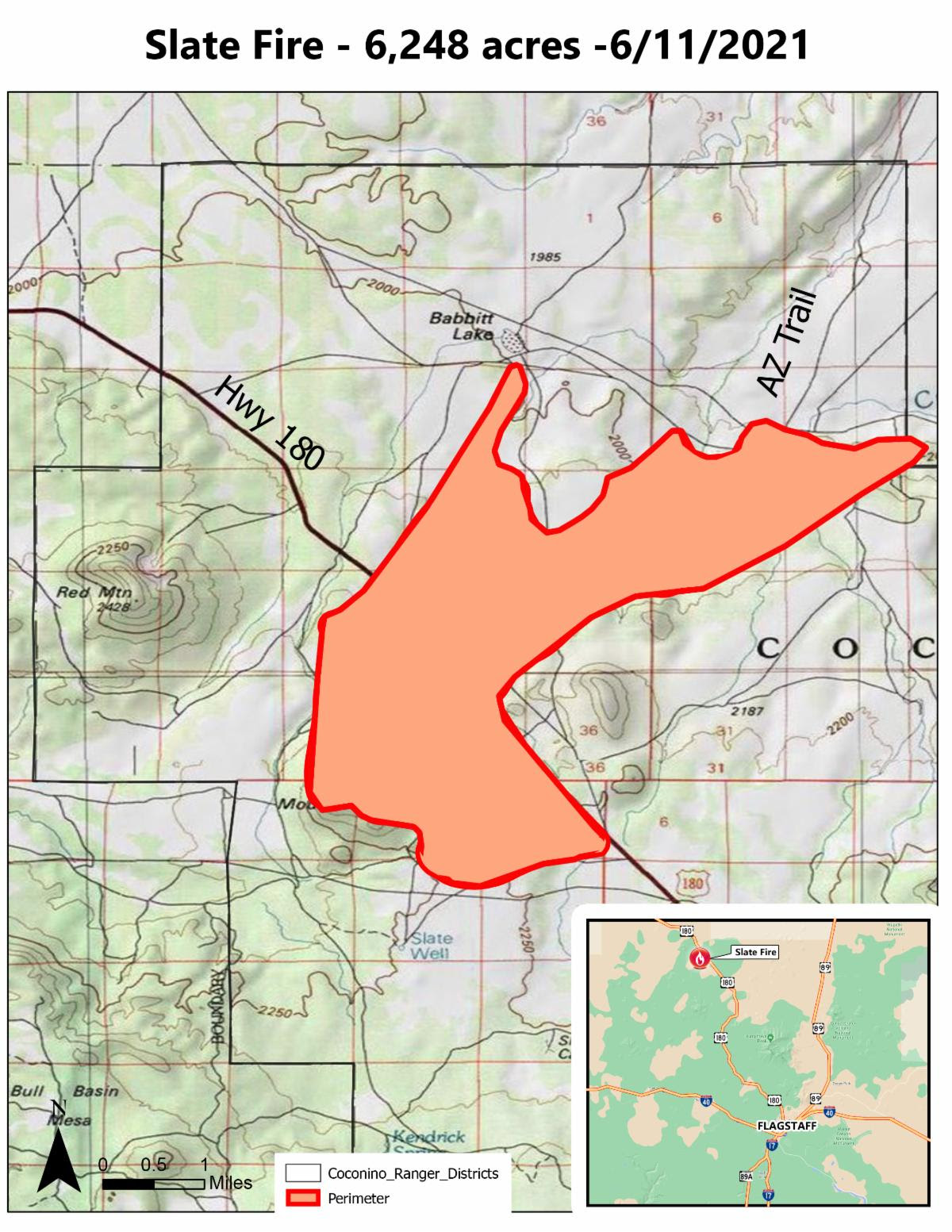 Slate Fire area map 061121